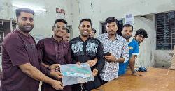 ঢাকা কলেজ ছাত্রদলের পক্ষ থেকে শিক্ষা উপকরণ বিতরণ 