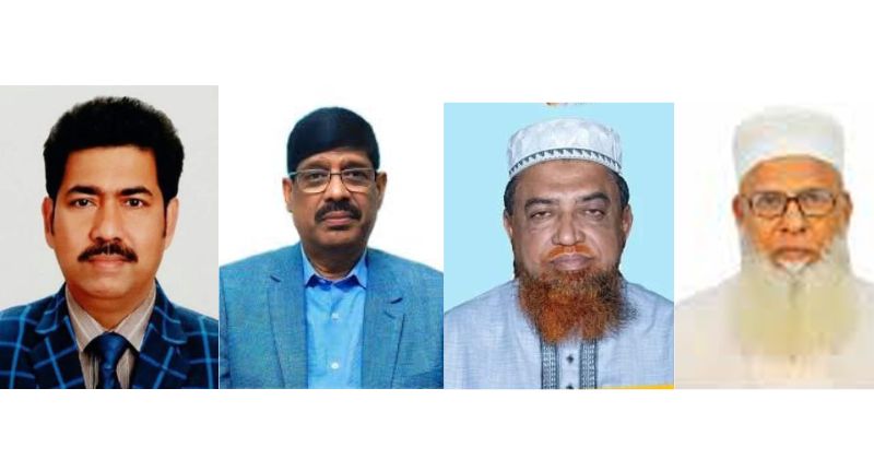 ১. অমলেন্দু দাস অপু, ২. আবুল হোসেন আজাদ, ৩. আবদুস সামাদ বিশ্বাস ও ৪. মোক্তার আলী