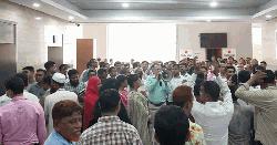 সচিবালয়ে বিভিন্ন দাবিতে কর্মচারীদের বিক্ষোভ
