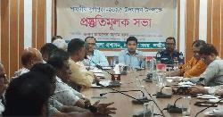 লক্ষ্মীপুরে শারদীয় দুর্গাপূজা উদযাপনের প্রস্তুতিমূলক সভা অনুষ্ঠিত