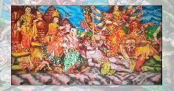 দেবীদুর্গা গজে চড়ে আসছেন, ফিরবেন দোলায় 