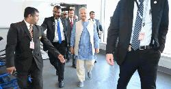 নিউ ইয়র্ক পৌঁছেছেন প্রধান উপদেষ্টাসহ বাংলাদেশের প্রতিনিধি দল