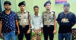 দেবীগঞ্জে ৫০০ নিষিদ্ধ ভারতীয় ট্যাপেন্ডাটলসহ গ্রেপ্তার ১