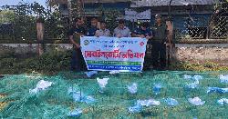 মেঘনায় ভ্রাম্যমাণ আদালতের অভিযান, জব্দ ৫৮ অবৈধ জাল