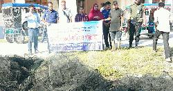 পাঁচবিবিতে ৫০ হাজার টাকার চায়না দুয়ারী জাল জব্দ