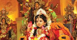 মহাঅষ্টমী ও কুমারী পূজা আজ 