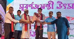 মমারিজপুর হাইস্কুলের সুবর্ণজয়ন্তীতে নবীন প্রবীণের মিলনমেলা