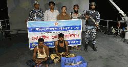 মেঘনায় ইলিশ শিকারের দায়ে দুই জেলের কারাদণ্ড 