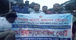 নিষেধাজ্ঞা অমান্য করে জাটকা নিধন, ১০ জেলে আটক  