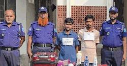 পলাশে প্রবাসীর বাড়িতে চুরি, মালামালসহ দুই চোর গ্রেপ্তার 