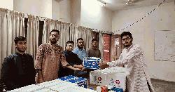 জাবিতে শিবিরের উদ্যোগে ২১ হলে ফার্স্ট এইড বক্স বিতরণ 