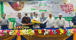 কিশোরগঞ্জে কেন্দ্রীয় ড্যাবের সিনিয়র সহ-সভাপতি ও মহাসচিবকে সংবর্ধনা