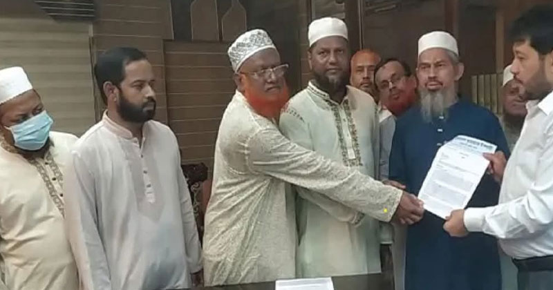 নরসিংদীতে জামায়াতে ইসলামীর বিক্ষোভ মিছিল ও স্মারকলিপি প্রদান