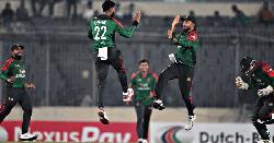 রিশাদের অসাধারণ বোলিংয়ে বাংলাদেশের বড় জয়