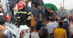ত্রিশালে ট্রাক দুর্ঘটনায় চালক ও সহকারী নিহত