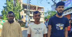 মোংলায়  মাদক ব্যবসায়ী আকবার সহ  আটক ৩