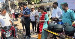 টাঙ্গাইলে নিরাপদ সড়ক দিবস, বিনামূল্যে হেলমেট বিতরণ