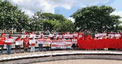 জীবাশ্মভিত্তিক খাদ্য ব্যবস্থা বদলের দাবিতে রাজশাহীতে সমাবেশ
