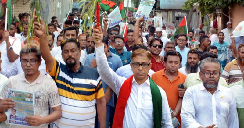 সিদ্ধিরগঞ্জের জালকুড়ি এলাকায় ওয়ার্ড বিএনপির আয়োজনে বিএনপির ভারপ্রাপ্ত চেয়ারম্যান কর্তৃক ঘোষিত ৩১ দফার প্রচারণা ও উঠান বৈঠক