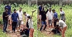 ইট দিয়ে থেঁতলে যুবককে হত্যার ভিডিও ভাইরাল, গ্রেপ্তার ৩