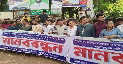 ডাংগা-ঘোড়াশাল সড়ক বেহাল, ভোগান্তিতে হাজারো মানুষ
