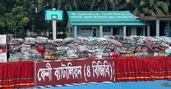 ফেনীতে ১ কোটি বিশ লাখ টাকার ভারতীয় মালামাল জব্দ