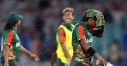 বৃষ্টিতে ভেসে গেল বাংলাদেশ-ভারত ম্যাচ