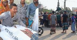 জামালপুরে কাভার্ডভ্যান-ইজিবাইক সংঘর্ষে ৪ জন নিহত, আহত ৬