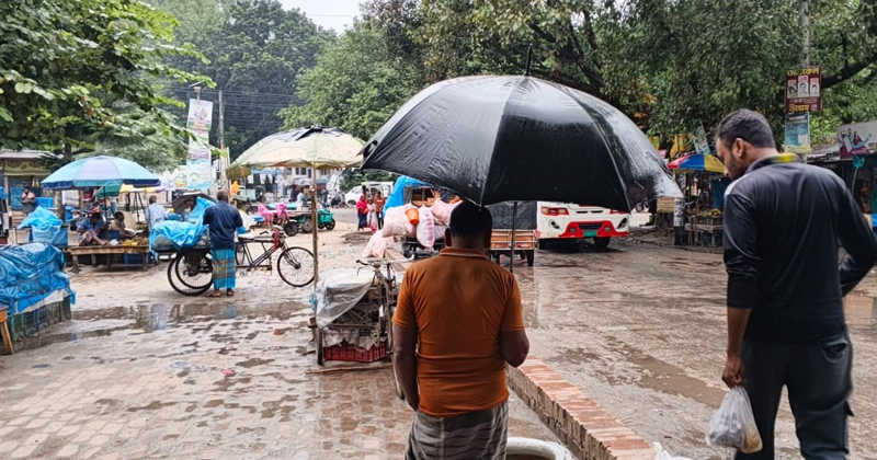 তেঁতুলিয়ায় ৮৩ মিলিমিটার বৃষ্টিপাত রেকর্ড
