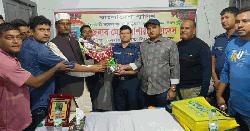 চিলমারীতে পুলিশ কনস্টেবলের রাজকীয় বিদায়
