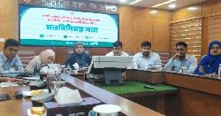 সাংবাদিকদের সাথে ফেনী নবাগত জেলা প্রশাসকের মতবিনিময়