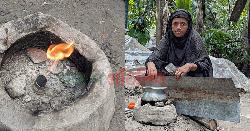 ‎টিউবওয়েল বসাতে গিয়ে গ্যাসের সন্ধান, সেই গ্যাসেই ছয়মাস ধরে রান্না