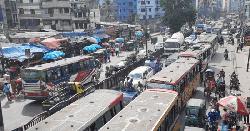 ঢাকায় তীব্র যানজটের শঙ্কা নতুনবাজার-রামপুরা ব্রিজ-কাকলী পর্যন্ত