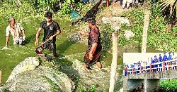 কোটালীপাড়ায় প্রশাসনের অভিযানে অবৈধ বাঁধ অপসারণ, জনমনে স্বস্তি