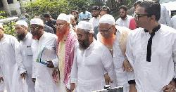 যমুনায় জামায়াতসহ ৮ দলের নেতারা, স্মারকলিপি নিলেন আদিলুর রহমান