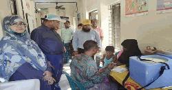 আনোয়ারায় টাইফয়েড টিকাদান কার্যক্রম পরিদর্শনে স্বাস্থ্য শিক্ষা বিভাগের যুগ্ম সচিব