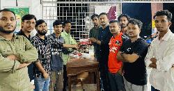 জরুরি স্বাস্থ্যসেবা নিশ্চিতে ফার্স্ট এইড বক্স স্থাপন করল রাবি ছাত্রদল