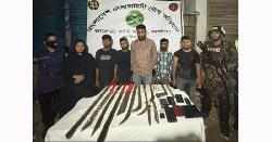 আশুলিয়ায় সেনা অভিযানে ছিনতাই চক্রের ৬ সদস্য গ্রেপ্তার