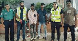 মোহাম্মদপুরে চাপাতিসহ দুই ছিনতাইকারী আটক