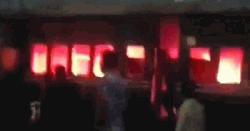 তেজগাঁওয়ে থেমে থাকা ট্রেনে আগুন, আটক ২ 