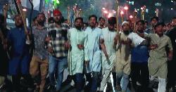 নারায়ণগঞ্জে এনসিপির মশাল মিছিলে ‘জয় বাংলা’ স্লোগান দেয়ায় উত্তেজনা