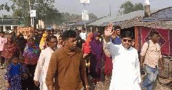 মেলান্দহে যুবদল নেতার ওপর হামলার প্রতিবাদে বিক্ষোভ