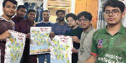 ঢাবির হলে ছাত্রদল নেতার উদ্যোগে বাংলাদেশের মানচিত্র বিতরণ