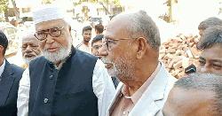 কাদের সিদ্দিকীর সঙ্গে এসে হাজিরা দিলেন লতিফ সিদ্দিকী