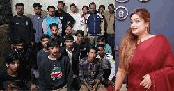 বাহারের মেয়ে সুচির টাকায় মিছিল করতে এসে আটক ৪৪