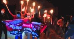 ঢাকা–বরিশাল মহাসড়কে নিষিদ্ধ ছাত্রলীগের মশাল মিছিল