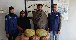 আখাউড়ায় ১০ কেজি গাঁজাসহ গ্রেফতার ২