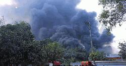 গাজীপুরে কেমিক্যাল কারখানায় আগুন