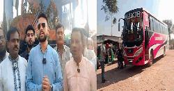 ঢাকা-নাগরপুর বাস সার্ভিসের আনুষ্ঠানিক যাত্রা শুরু