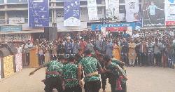 ঢাবিতে ছাত্রদলের উদ্যোগে নবান্ন উৎসব উদযাপন